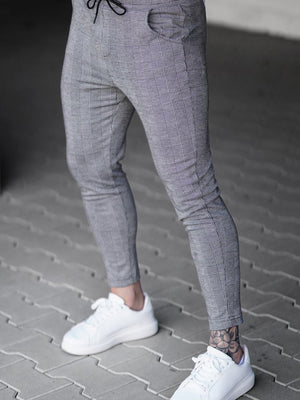 Men's Check Print Pant - ANVTT