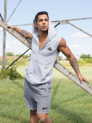 ANVTT Sleeveless Zip-Up Hoodie Vest - ANVTT