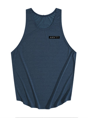 ANVTT Everyday Drop Armhole Muscle Shirt - Scalloped Hem Gym Tank - ANVTT