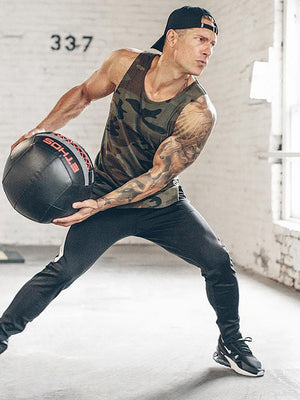 ANVTT Extended Length Curved Hem Workout Tank Top - ANVTT