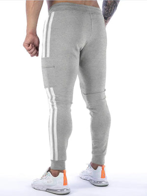 ANVTT Men's Slim Fit Side Stripe Cargo Joggers - ANVTT