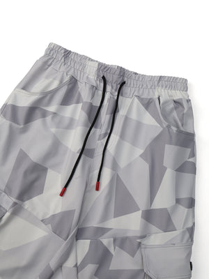 All Season Essential Check Print Cargo Jogger Pants - ANVTT
