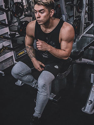 Men's Patchwork athletic jogging pants