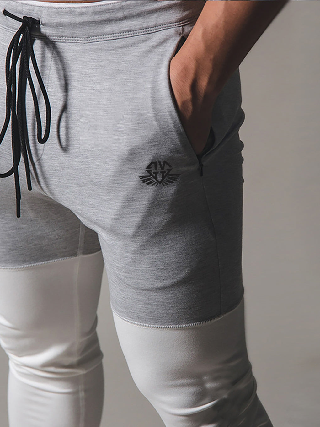 Men's Patchwork athletic jogging pants