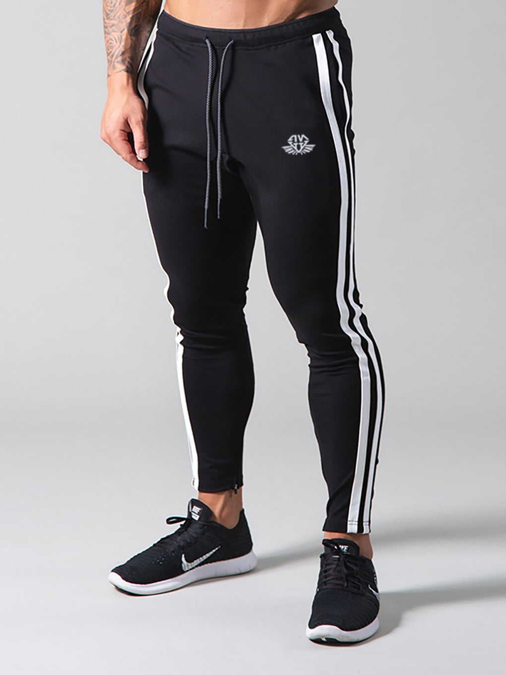 Side Stripe Performance Pants with Zip Ankles - ANVTT