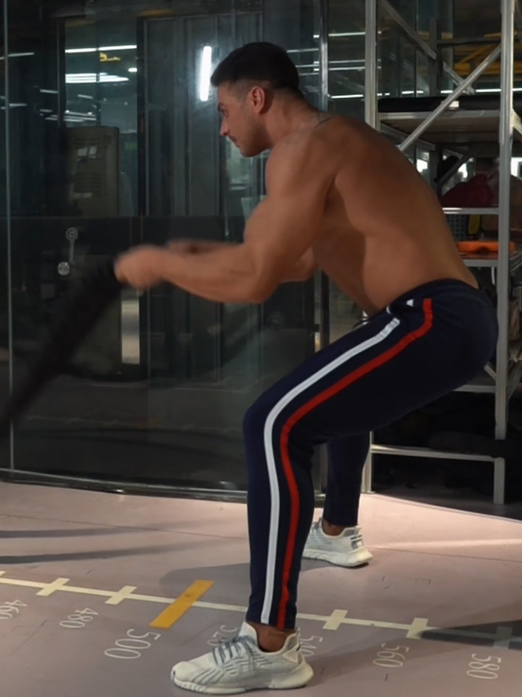Side Stripe Performance Pants with Zip Ankles - ANVTT