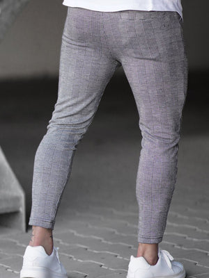 Men's Check Print Pant - ANVTT