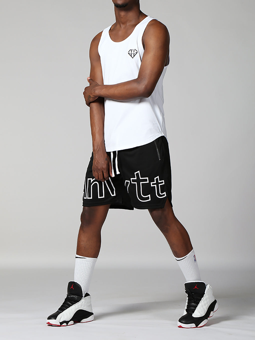 AVNTT Men's knee-length basketball shorts - ANVTT