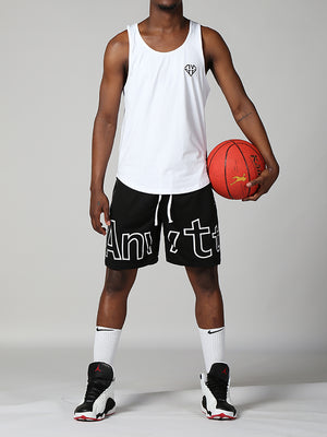 AVNTT Men's knee-length basketball shorts - ANVTT