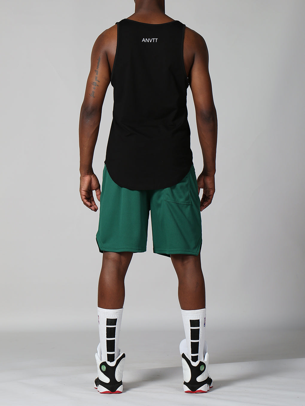 AVNTT Men's knee-length basketball shorts - ANVTT