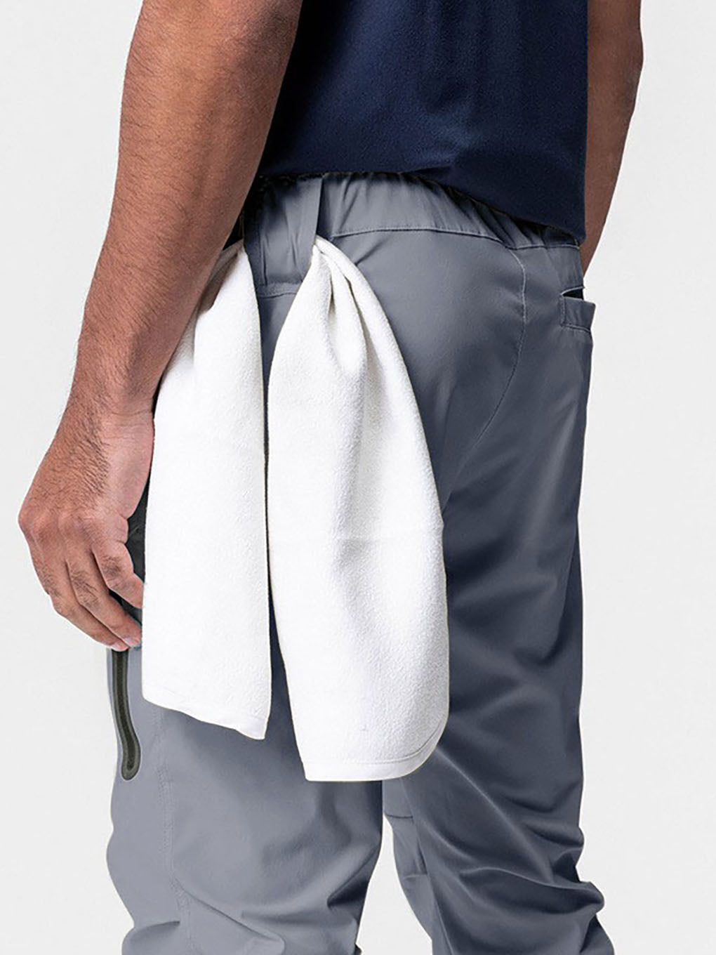 Stay Cool High Rib Cargo Jogger Athletic Stretch Pants - ANVTT