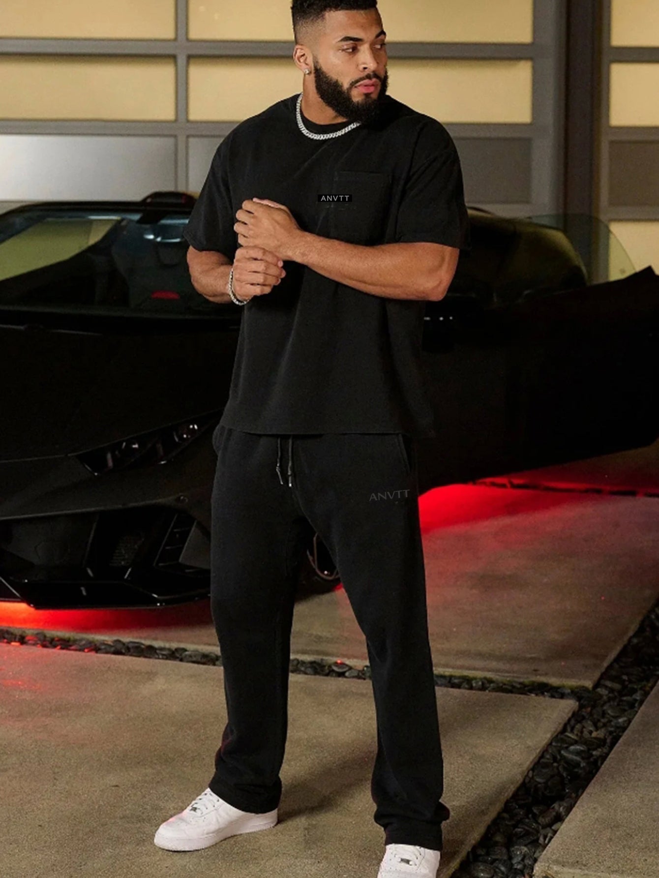 Anvtt Essential Straight-Leg Fleece Sweatpants - ANVTT