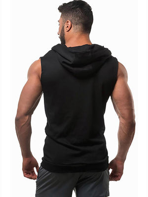 ANVTT Sleeveless Zip-Up Hoodie Vest - ANVTT
