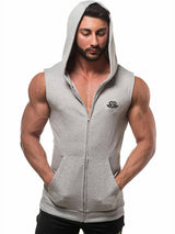 ANVTT Sleeveless Zip-Up Hoodie Vest - ANVTT