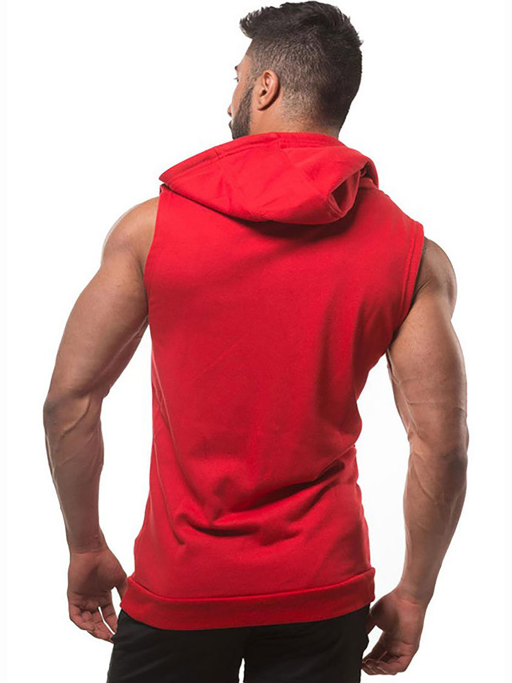 ANVTT Sleeveless Zip-Up Hoodie Vest - ANVTT