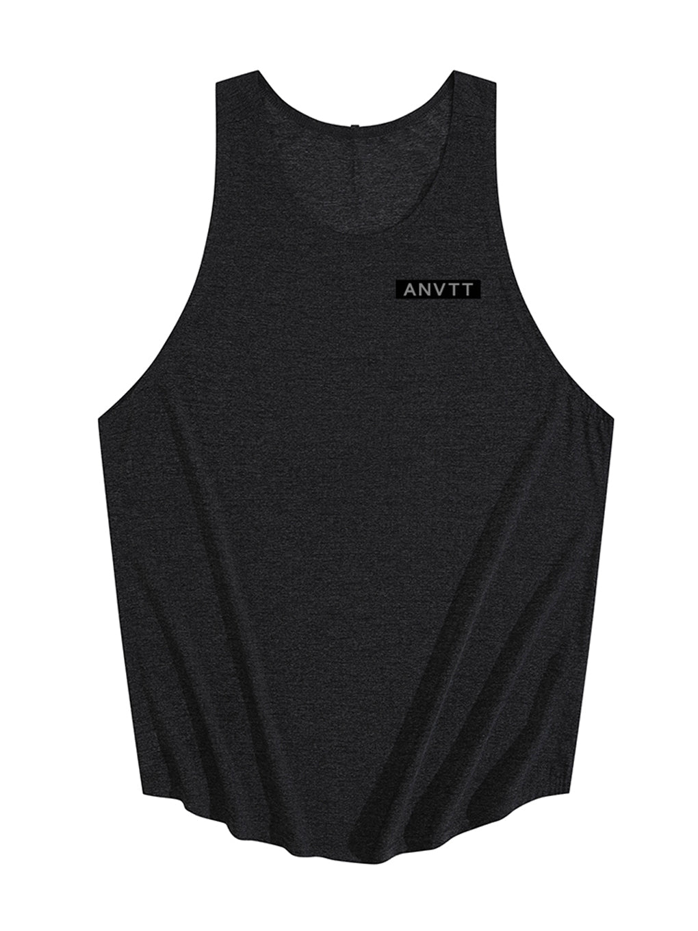 ANVTT Everyday Drop Armhole Muscle Shirt - Scalloped Hem Gym Tank - ANVTT