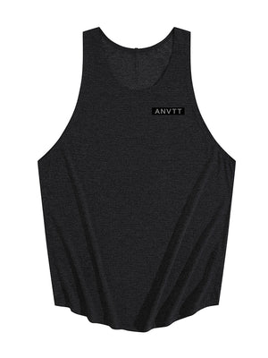 ANVTT Everyday Drop Armhole Muscle Shirt - Scalloped Hem Gym Tank - ANVTT