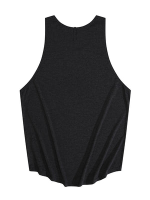 ANVTT Everyday Drop Armhole Muscle Shirt - Scalloped Hem Gym Tank - ANVTT