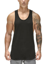 ANVTT Extended Length Curved Hem Workout Tank Top - ANVTT