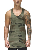 ANVTT Extended Length Curved Hem Workout Tank Top - ANVTT