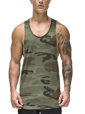 ANVTT Extended Length Curved Hem Workout Tank Top - ANVTT