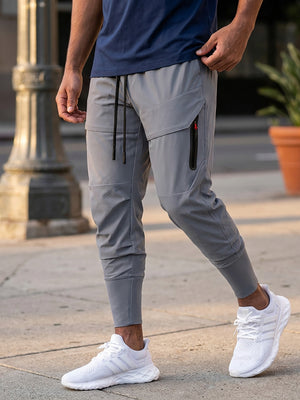 Stay Cool High Rib Cargo Jogger Athletic Pants - ANVTT