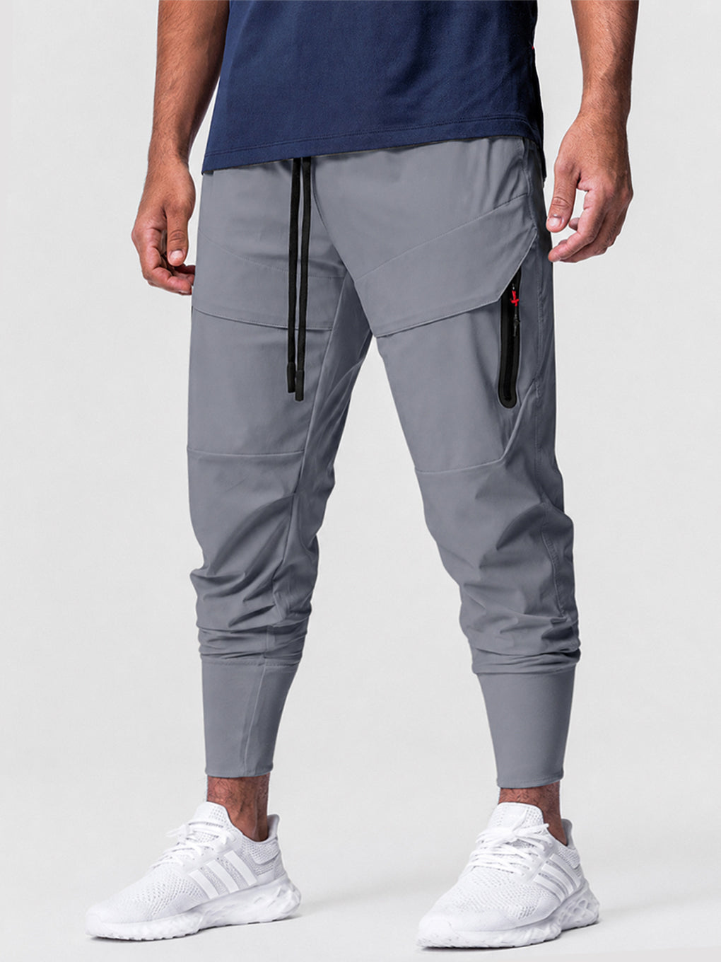 Stay Cool High Rib Cargo Jogger Athletic Pants - ANVTT