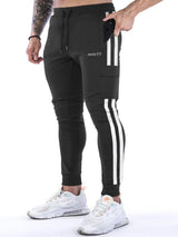 ANVTT Men's Slim Fit Side Stripe Cargo Joggers - ANVTT