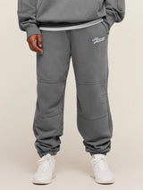 mens-heather-grey-knee-length-joggers-side-stripe