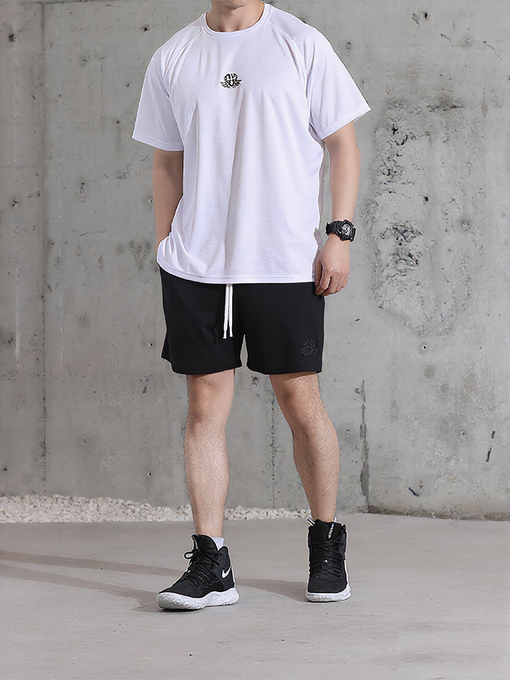 ANVTT Men's Athletic Drawstring Shorts - ANVTT