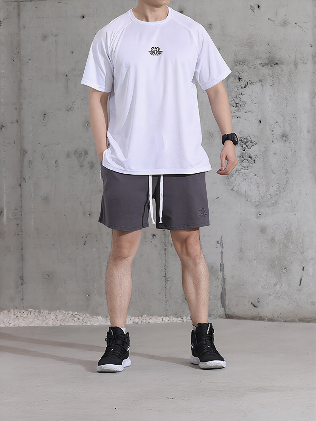 ANVTT Men's Athletic Drawstring Shorts - ANVTT