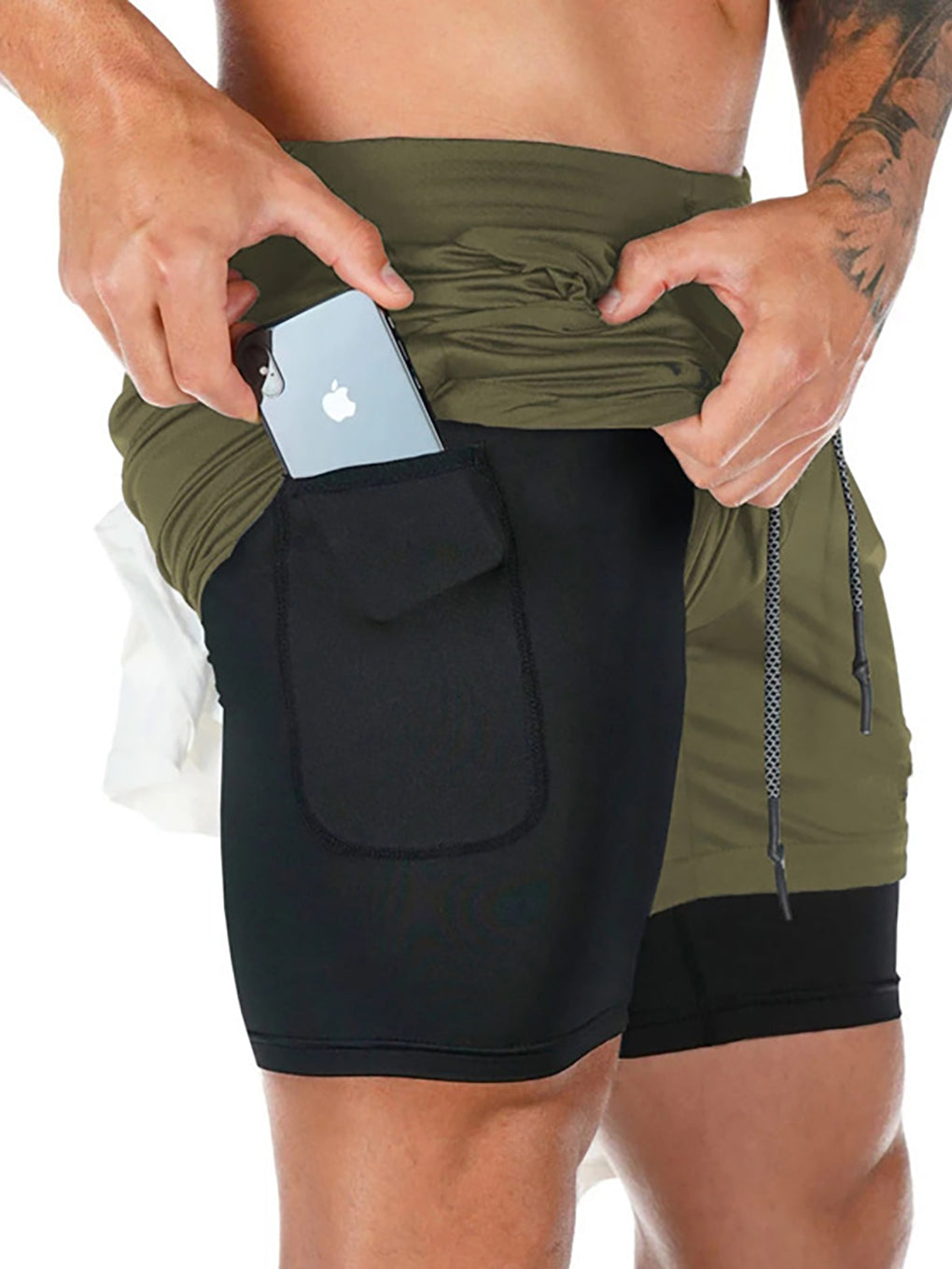 7" Kinetic Pocket Lined 2 in 1 Mesh Stretch Short - ANVTT