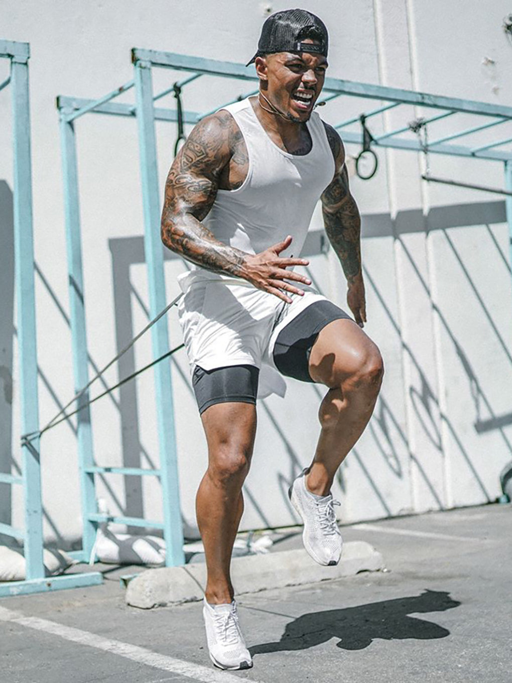 7" Kinetic Pocket Lined 2 in 1 Mesh Stretch Short - ANVTT