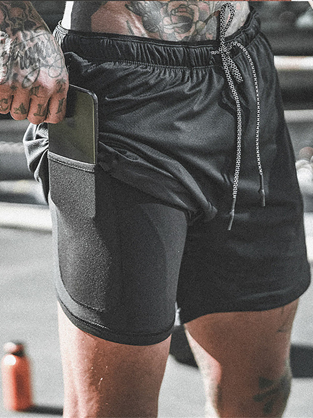 8" Kinetic Pocket Lined 2 in 1 Mesh Short - ANVTT