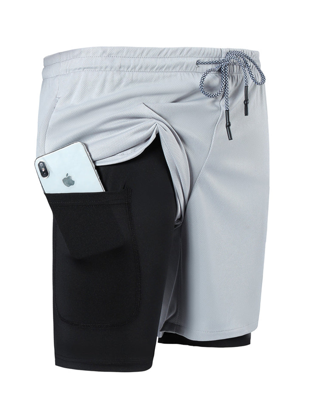 8" Kinetic Pocket Lined 2 in 1 Mesh Short - ANVTT