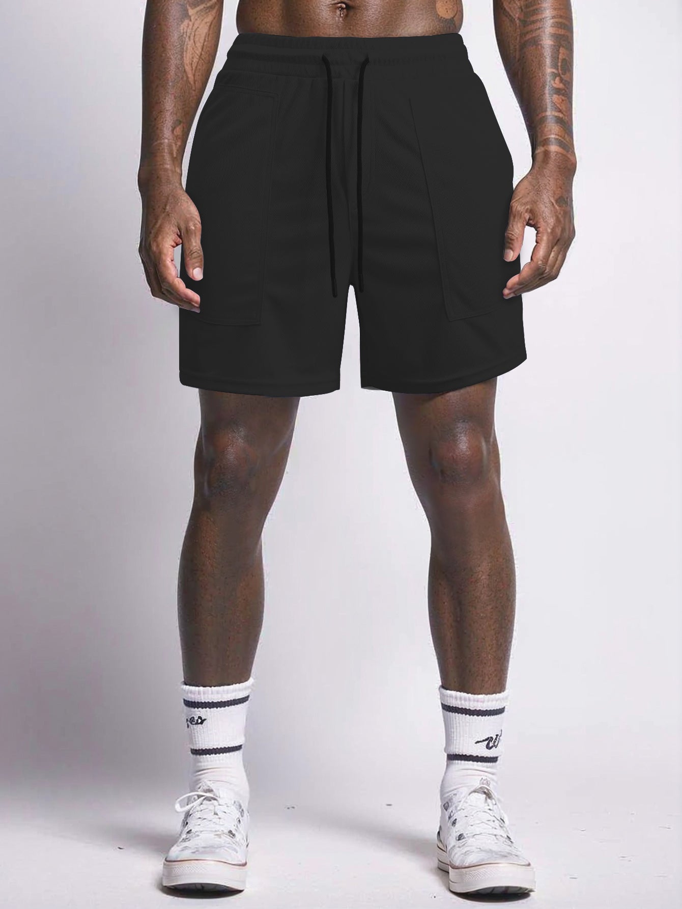 ANVTT Men's Curved Hem Training Shorts - ANVTT