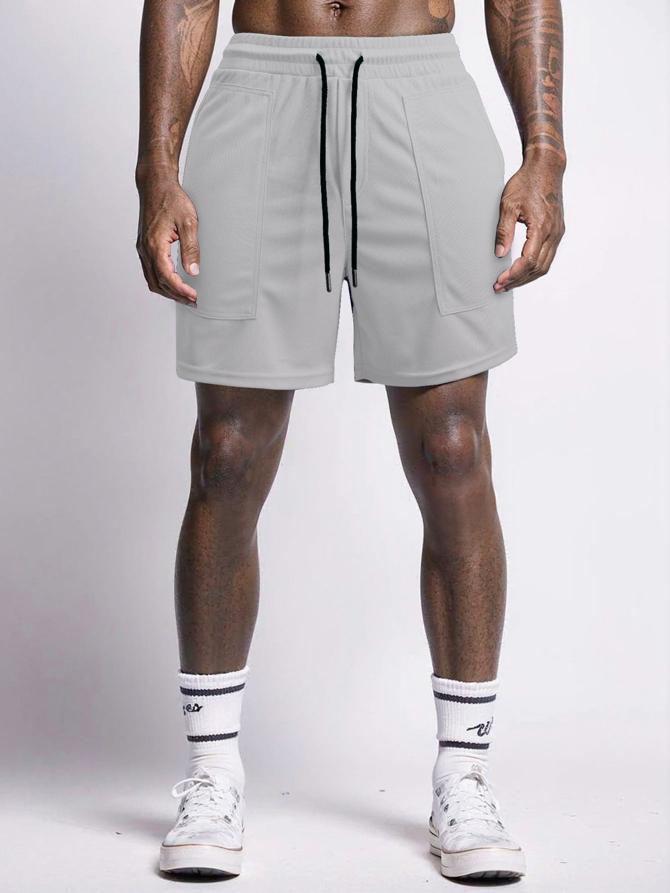 ANVTT Men's Curved Hem Training Shorts - ANVTT