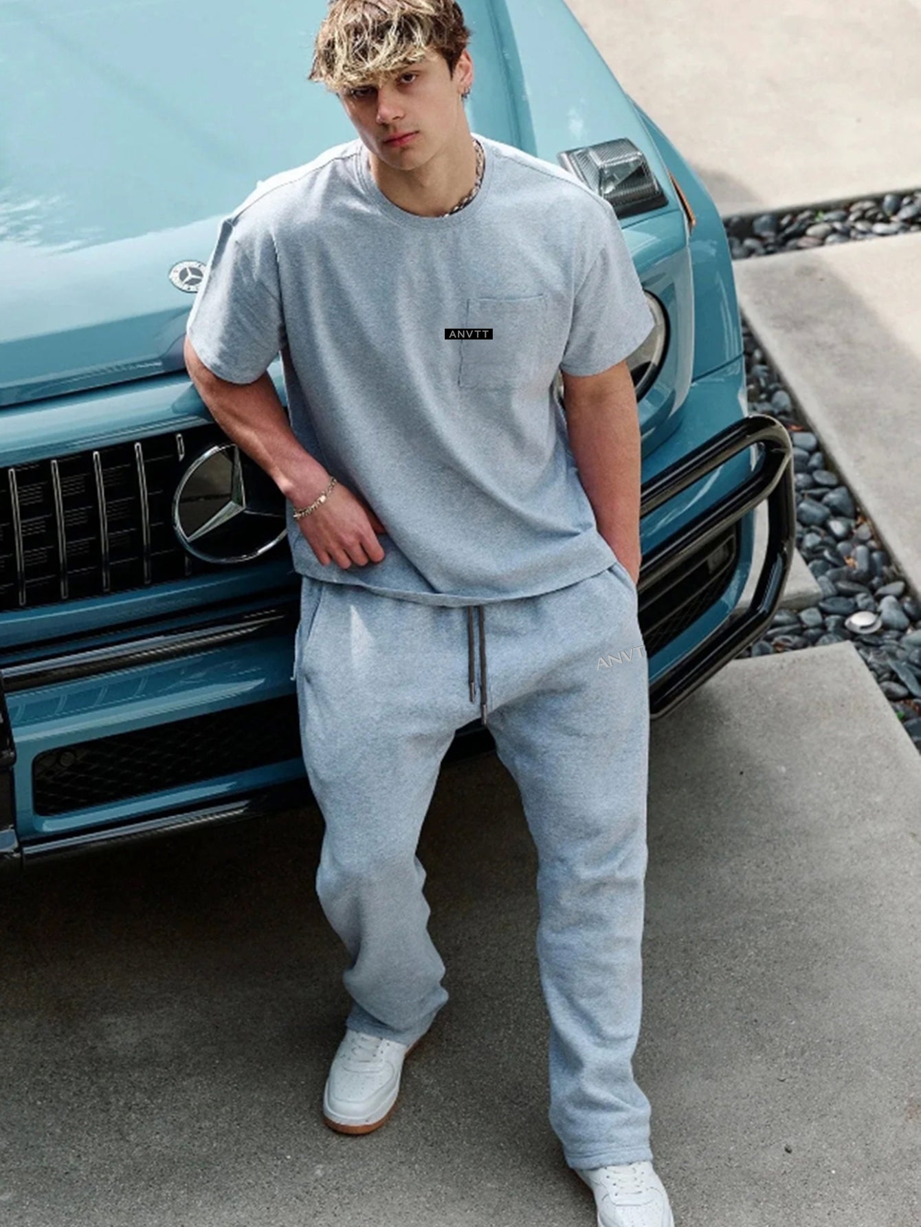 Anvtt Essential Straight-Leg Fleece Sweatpants - ANVTT
