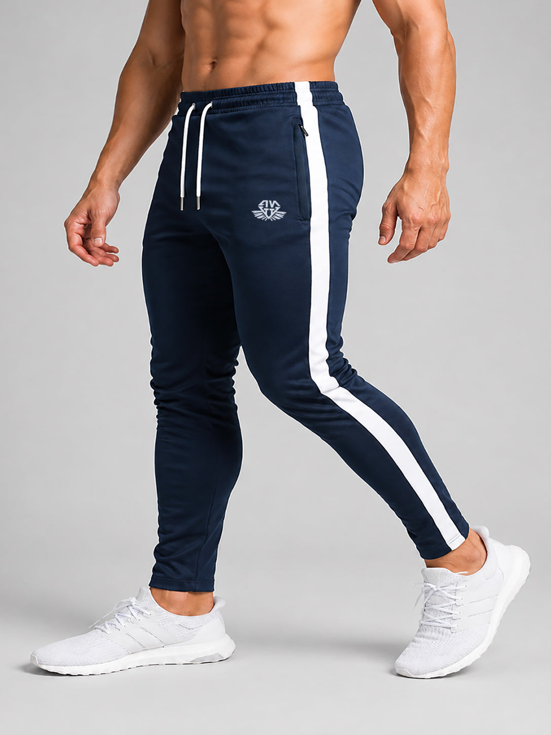 Men's contrasting striped jogging pants - ANVTT