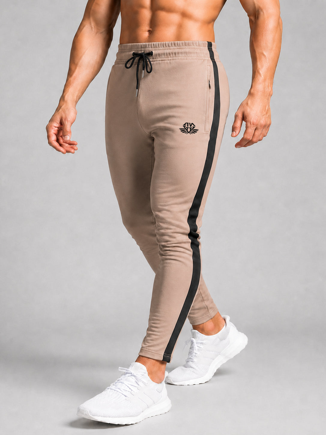 Men's contrasting striped jogging pants - ANVTT