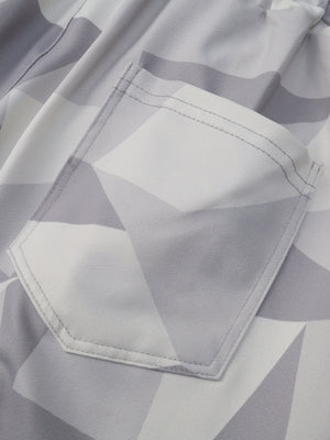 All Season Essential Check Print Cargo Jogger Pants - ANVTT