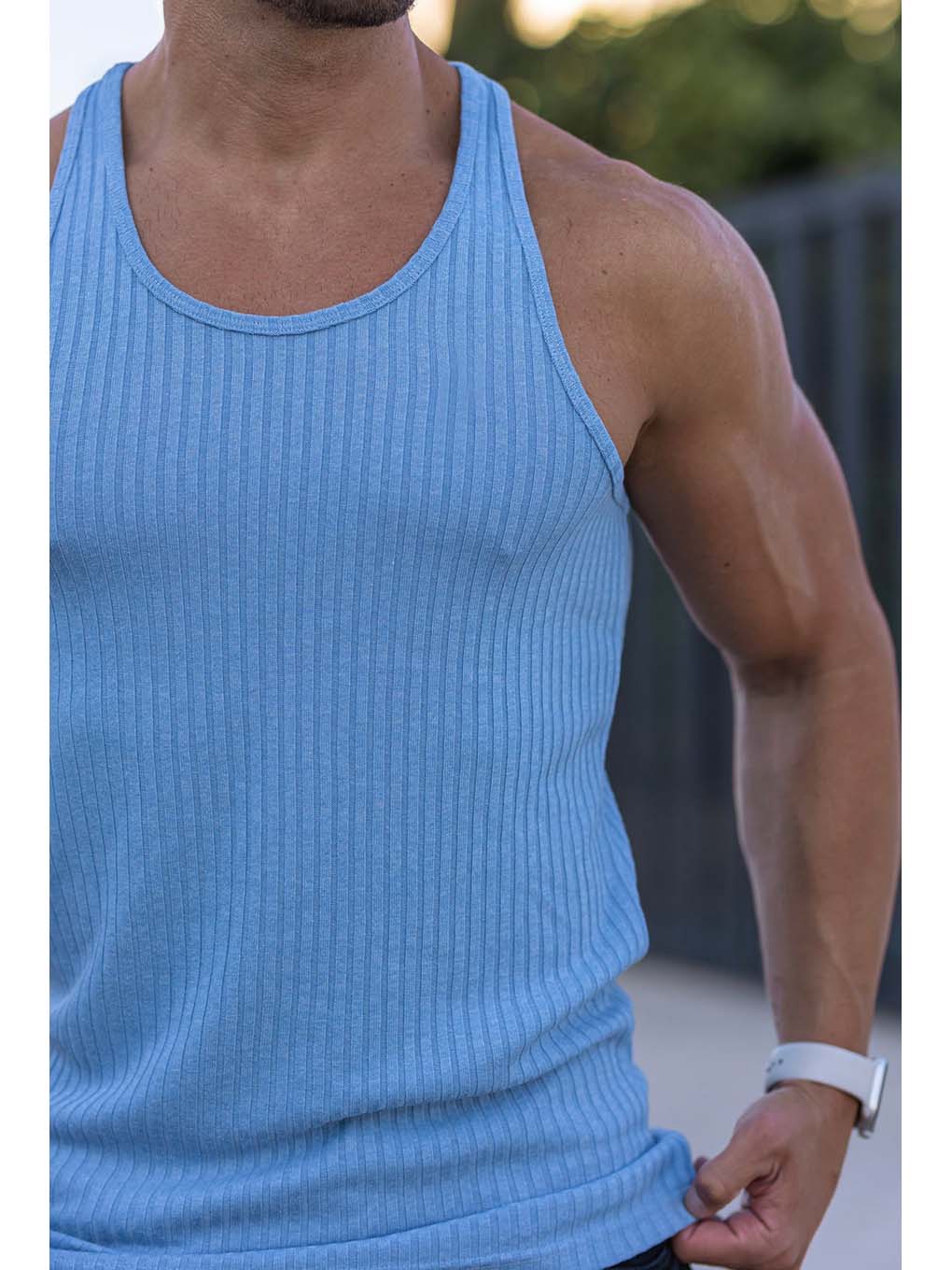 Essential vertical striped sports vest - ANVTT