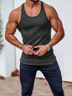 Essential vertical striped sports vest - ANVTT