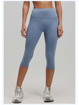 Cloud-Soft Cropped Yoga Leggings - ANVTT