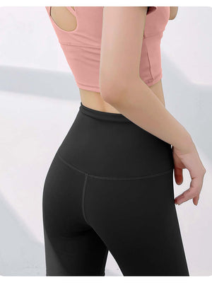 Women's High-Waisted Biker Shorts - No Front Seam & Butt-Lifting - ANVTT