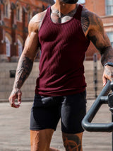 Essential vertical striped sports vest - ANVTT