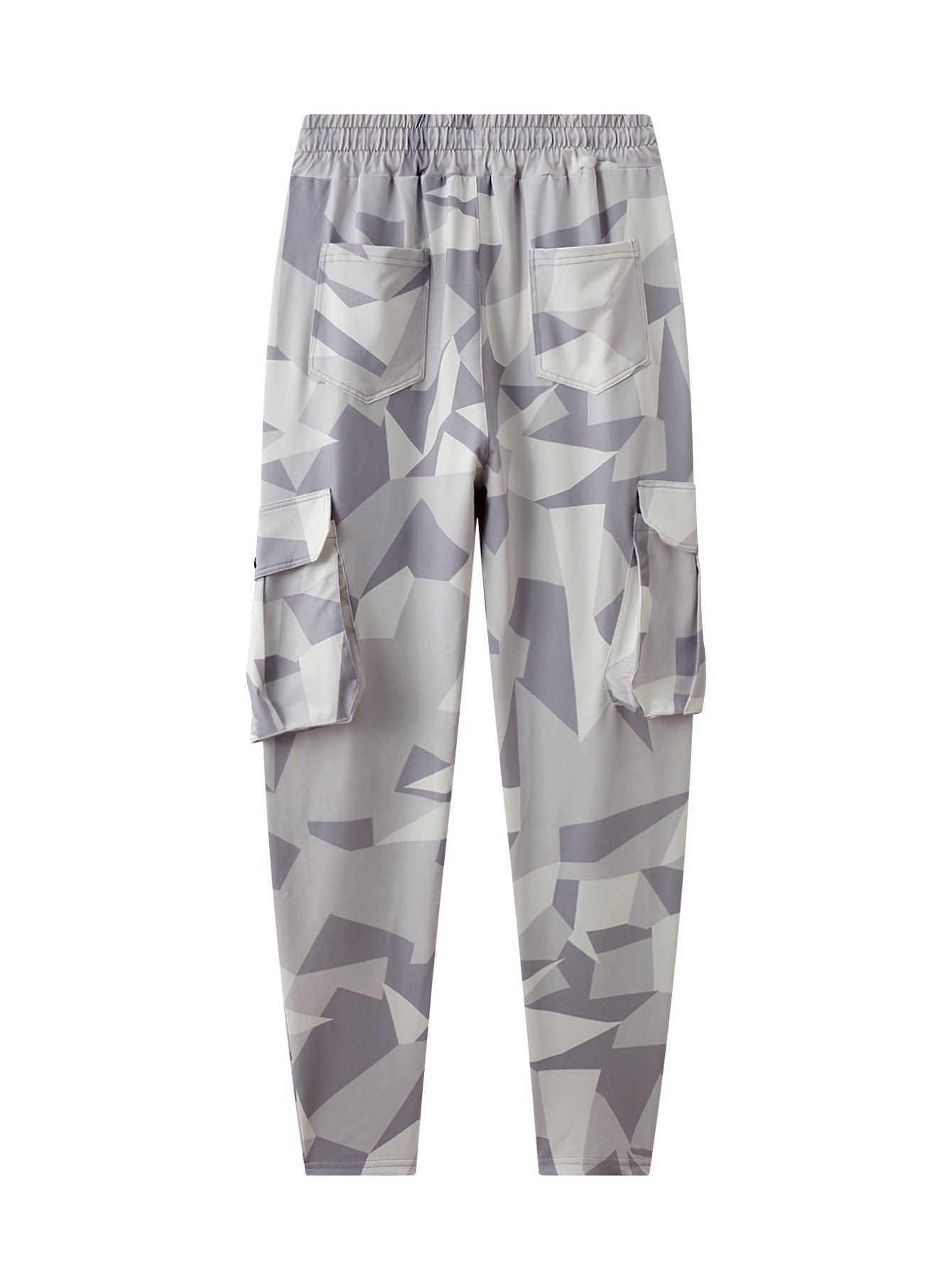 All Season Essential Check Print Cargo Jogger Pants - ANVTT