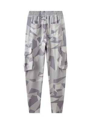 All Season Essential Check Print Cargo Jogger Pants - ANVTT