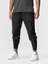 Stay Cool High Rib Cargo Jogger Athletic Stretch Pants - ANVTT