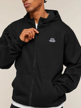 ANVTT Men's Fitness jogging Hooded Zipper Hoodie